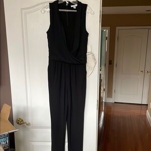 Elegant Black Sleeveless Jumpsuit
